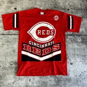 Vintage Cincinnati Red Shirt Salem Sportswear tagged 18-20 Fits Large (21x28)